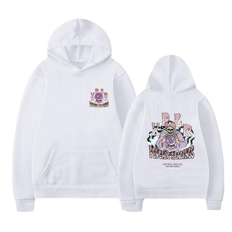 Youth Pop Casual Cute Cartoon Printed Couple Hooded Fleece Guard