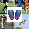 1 pereche de mini-tibie de fotbal, rezistente la uzură, protectoare pentru picioare, cu absorbție a șocurilor, ușoară, portabilă, pentru antrenament de fotbal.