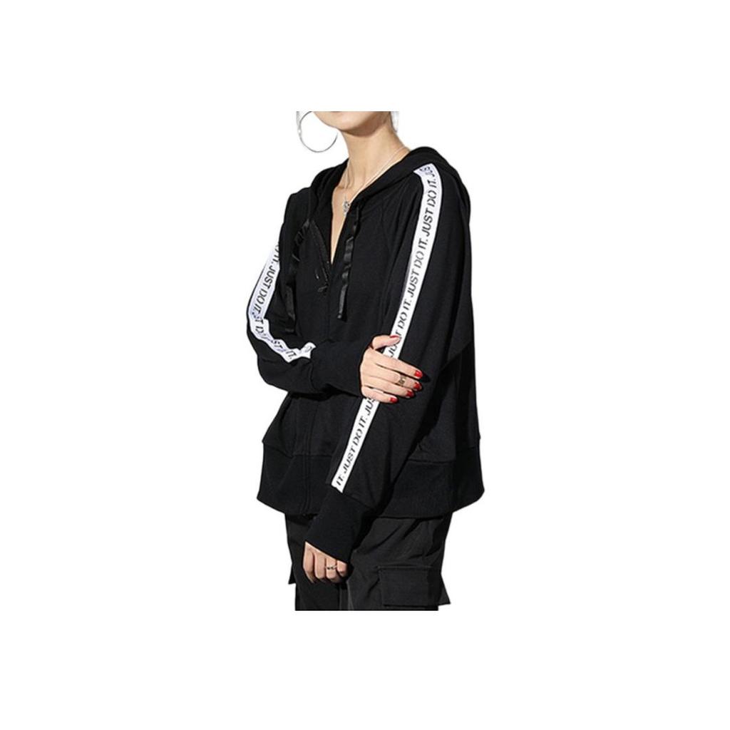 Nike Casual Sport Hooded Jacket Women Jackets Black BV5042-010