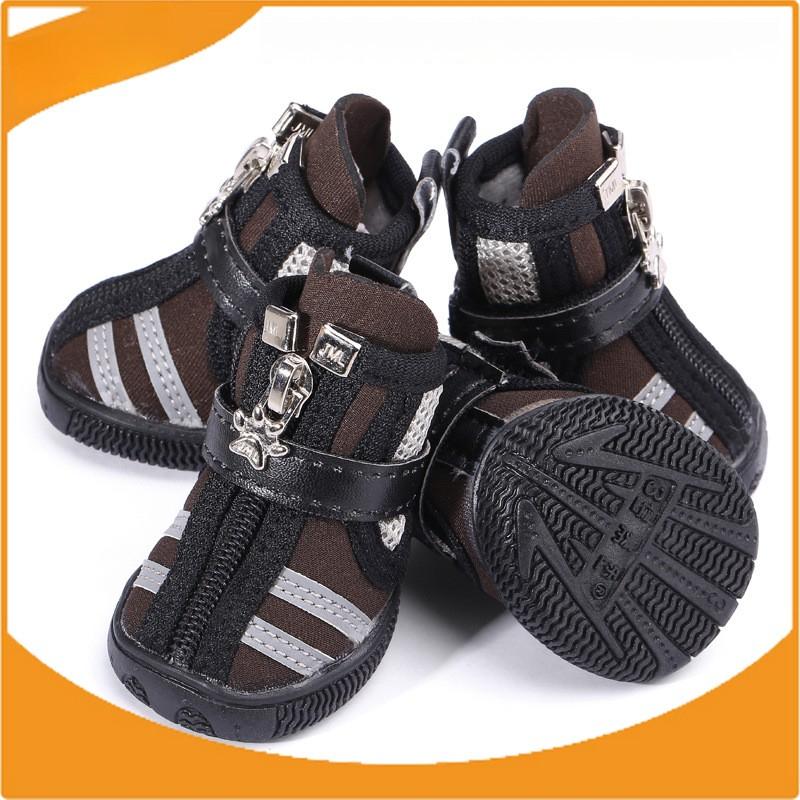 Classic Style Indoor Pet Shoes Comfortable Scuba Fabric Dog Running Shoes Dog Shoes