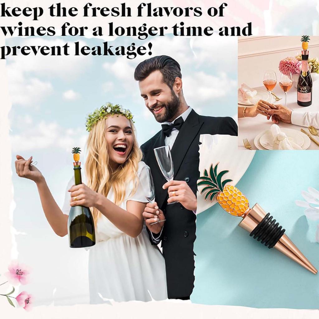 Ananas Vinstopper Kreativ Dekorativ Vinstopper