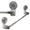 Adjustable Suction Cup Towel Bar Stainless Steel Design for Easy Setup