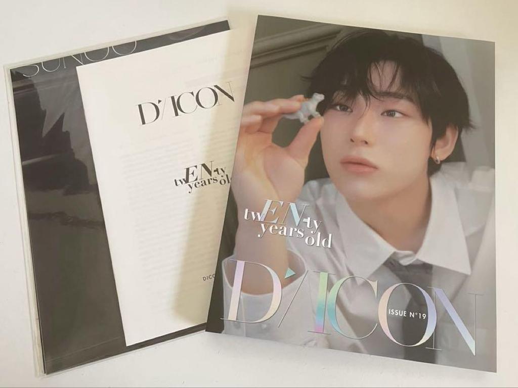 [USED] ENHYPEN DICON Photobook Poster Sunwoo