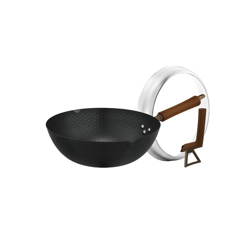 ASD Universal Non-stick Fine Iron Wok