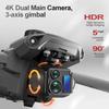 2026 A25 PRO Drone GPS with 8K Camera 3-Axis Gimbal 5G WIFI Transmission 360° Laser Obstacle Avoidance Touch Screen FPV Brushless RC Quadcopter