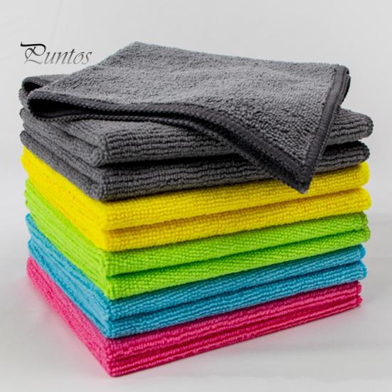 5 ks 30 x 30 cm velké čistící oděvy z mikrovlákna Odstraňovač olejových skvrn Vysoce savá sada opakovaně použitelných kuchyňských utěrek