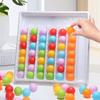 Kids' Color Recognition Bead Game - Interactive Sorting & Matching Toy for Early Education