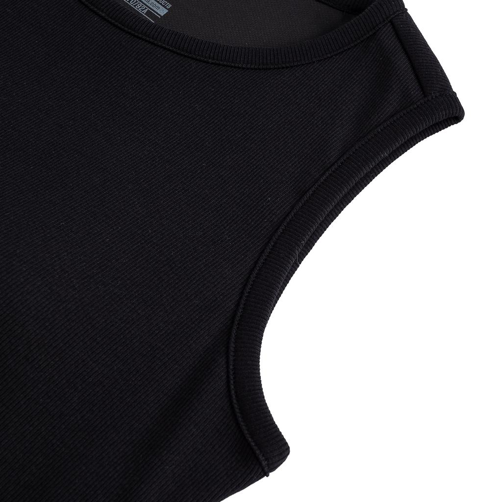 Anta Lifestyle Womens Knitted Summer Vest Women tops Black 962628102-4