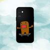 Cute Domo-kun  Phone Case For Samsung  A73,72,71,53,52,51,22,91,80, Soft Black Cover