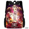 Hell Inn Hazbin Hotel Student School Bag High Value Leisure Oxford Ridge Relief Backpack