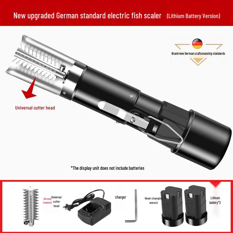 Aijiu Electric Automatic Fish Scaler and Scraper Tool