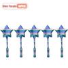 3D Printed Magic Wand Credit Card Holder with Tap Payment Portable Lightweight Funny Star Wand Style Card Stand Novelty Gift