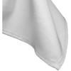 Nappe Rectangulaire - Blanc - 229x335cm - 80% Polyester - 20% Coton - Lavable en Machine
