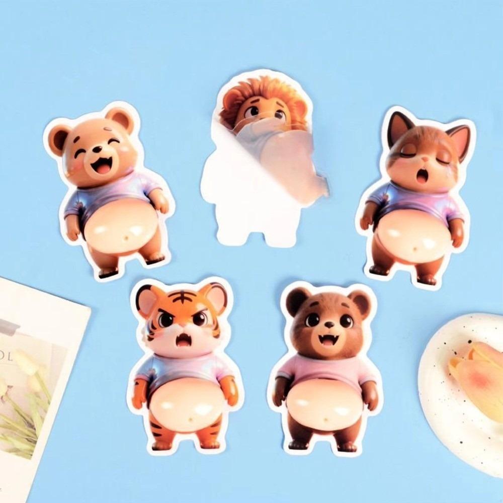 Chubby Shiba Inu 3D Stickers Cartoon Phone Case Decoration Home Decoration Sticker  for Party Favor