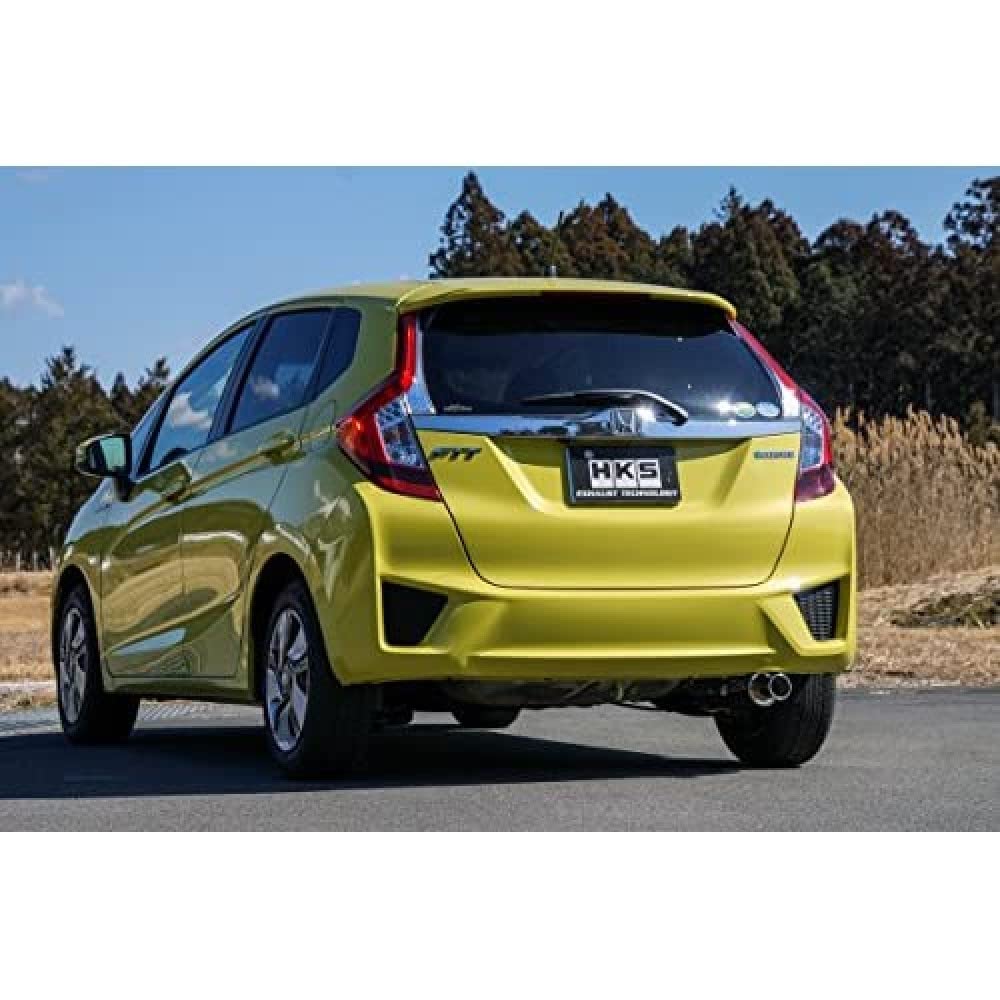 HKS Toba de Eșapament Sportiv Auto Silențios de Mare Putere Compatibil cu Inspecția Vehiculului Honda Fit GP5 Piese Sistem Admisie și Evacuare GK3, GK5/Hibrid