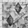 Soimoi Animals Print,  Cotton Cambric, Quilting Fabric Sold by The Yard 42 Inch Wide, Medium Weight Cotton Fabric, Sewing  Supplies, Beige &