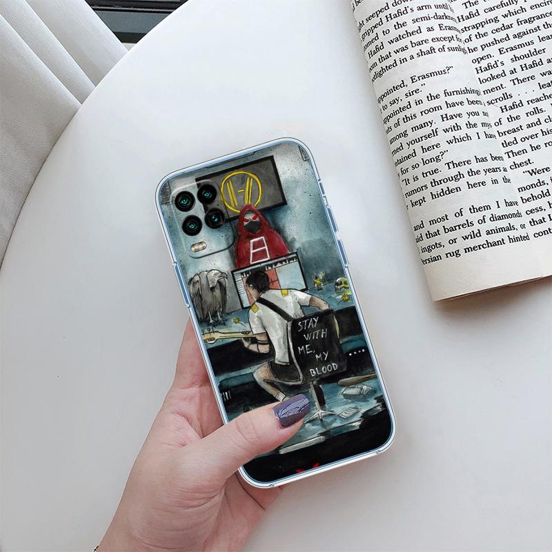 T-Twenty O-One P-Pilots Transparent Phone Case for Samsung Galaxy A04 A04S A14 A23 A34 A54 M23 M33 M52 M53