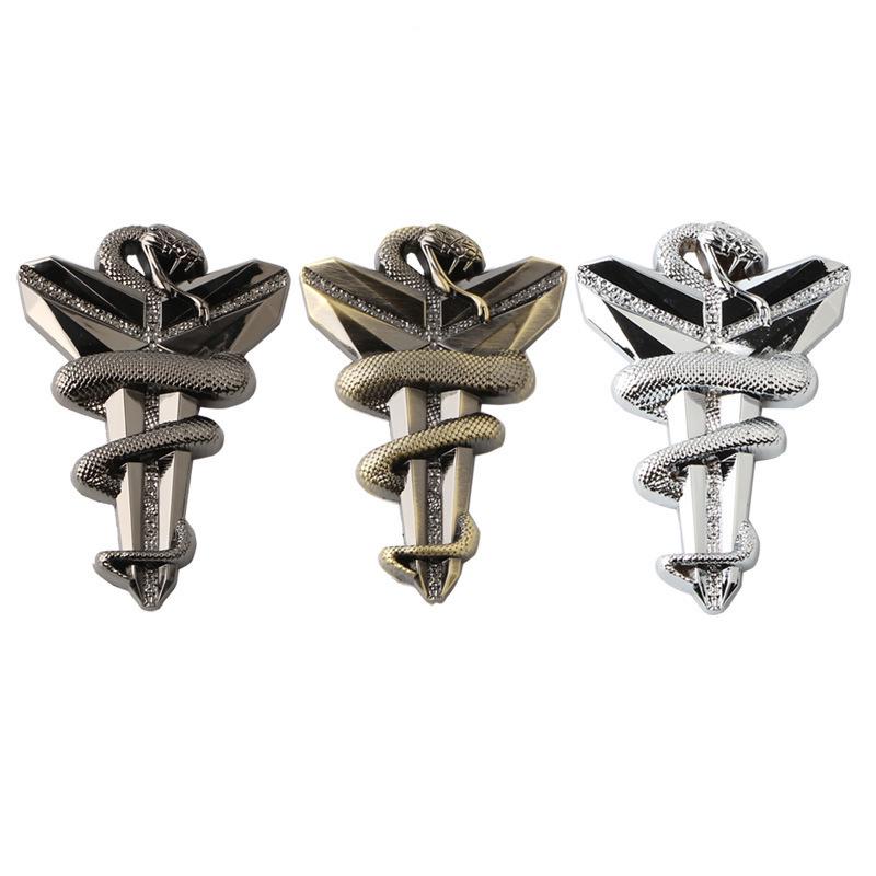 Emblemă Auto Metalică 3D KOBE Spirit Autocolant Logo Baschet