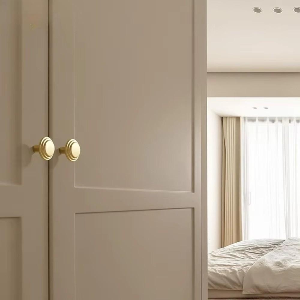 Zinc Alloy Cabinet Handles Solid Construction Solid Color Drawer Handles Durable Kitchen Handles Door Cabinet Cabinet Hardware