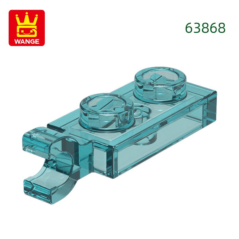 Non-Toxic 253Pcs/Lot 63868 Plate Special 1X2 With Handles Thin Block Moc Color Accessories Compatible With Brick Diy Children'S Toy