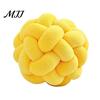 Stylish Creative Throw Pillow Knot Ball Pillow, Round Ball, Soft Knotted Cozy Support for Reading Decorative Cushion Sofa Couch, Modern Bedroom Living