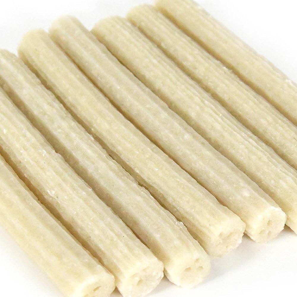 DoggyMan Whydent Long-Lasting Soft Ridged Dental Chews for Dogs S Size 21 Pieces Milk Flavor Dog Dental Treats