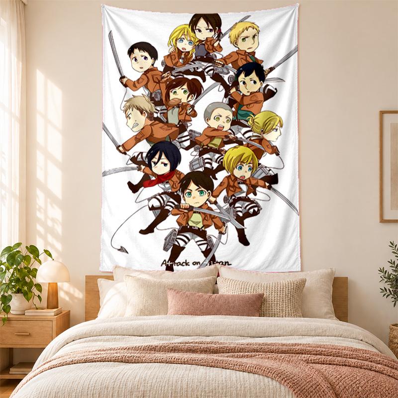 Attack on Titan Tapestry highquality for decorating living room bedroom dorm walls ideal as bedroom wallart orholiday gift