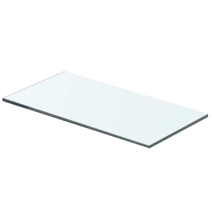 Panneaux d'étagère - MAISON EXCLUSIVE - 40 x 15 cm - Verre trempé - Transparent - Charge 15 kg