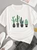 (Asian Size) T-shirts Fashion O-neck Female Casual Women's Top T Clothing Sweet Love Style 90s  Print Short Sleeve Graphic Tee