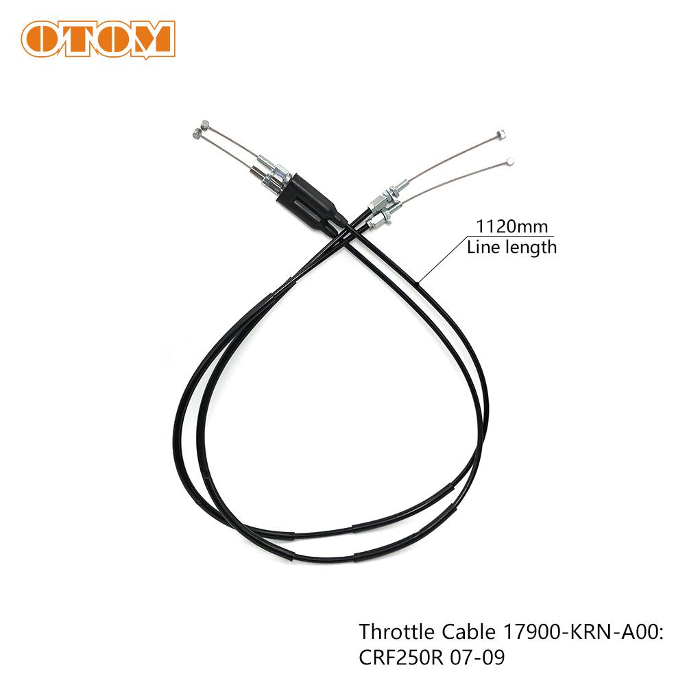OTOM For HONDA Throttle Cable Wires Clutch Line CRF250R CRF250RX CRF450R CRF450RX Motorcycle Bike Emergency Brake Oil Pipeline