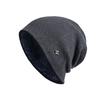 Cappello Caldo Invernale da Uomo Cappelli Casual Lavorati a Maglia per Adulti da Uomo Cappellino Monocolore da Esterno di Marca