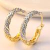 Exaggerated Personality Large Circle Earrings Popular Banquet Earrings Earrings
