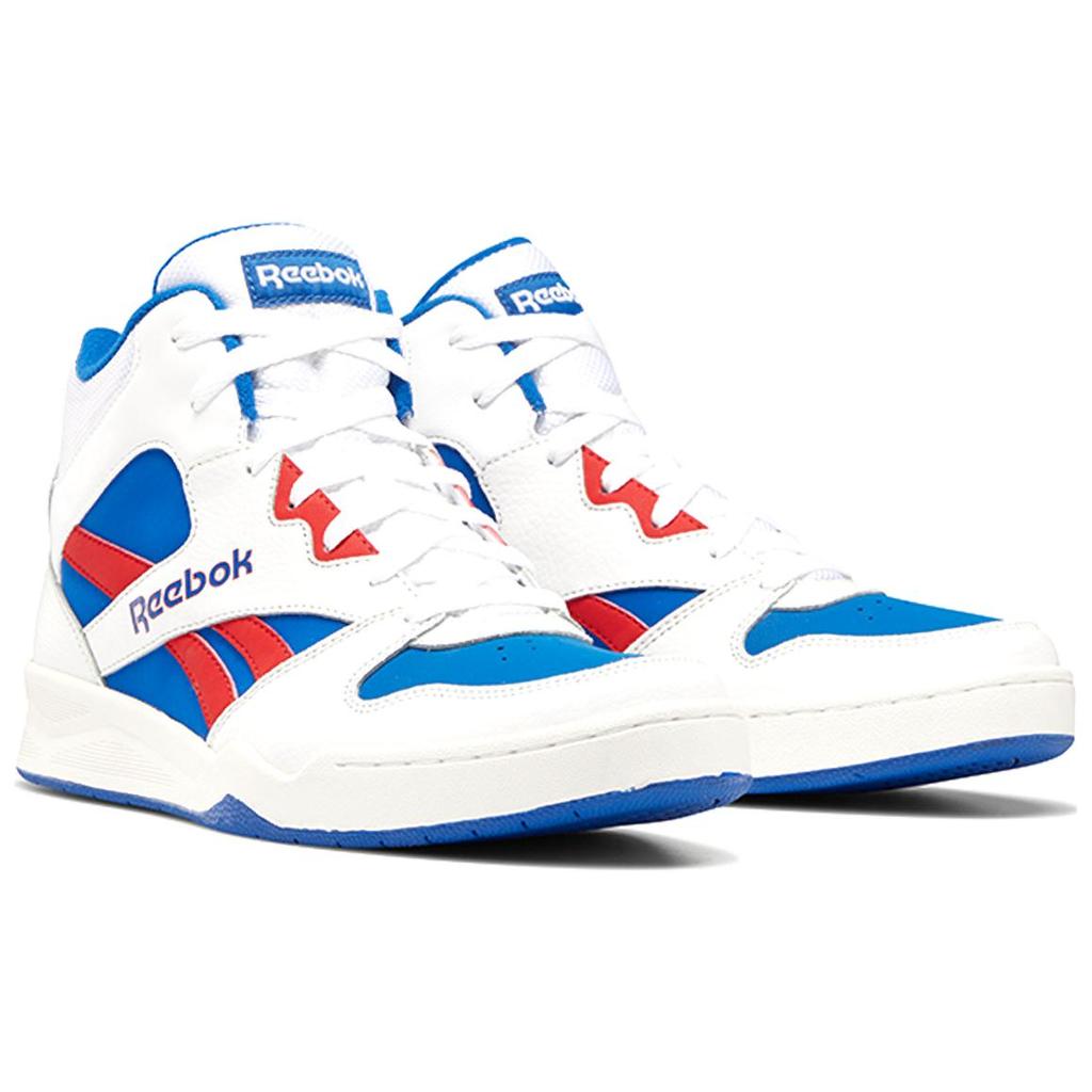 Reebok Royal BB4500 2 Παπούτσια Μπάσκετ με Στρογγυλή Μύτη και Κορδόνια, Ψηλά, Unisex αθλητικά παπούτσια Λευκό FX3438