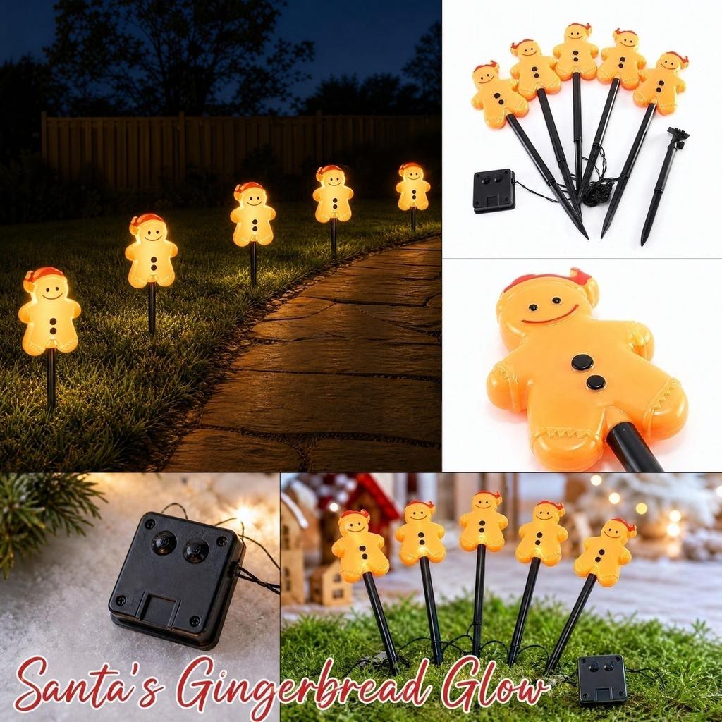 Christmas Stake Lights, Outdoor Holiday Garden Decorations for and