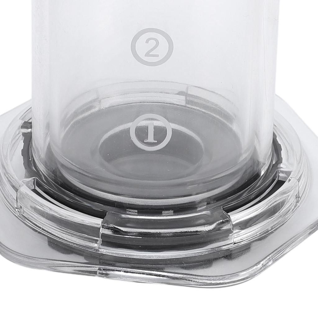 300ml Transparent Outdoor Portable Hand Press Coffee Maker Hand Brewing Coffee Press Pot For Travel