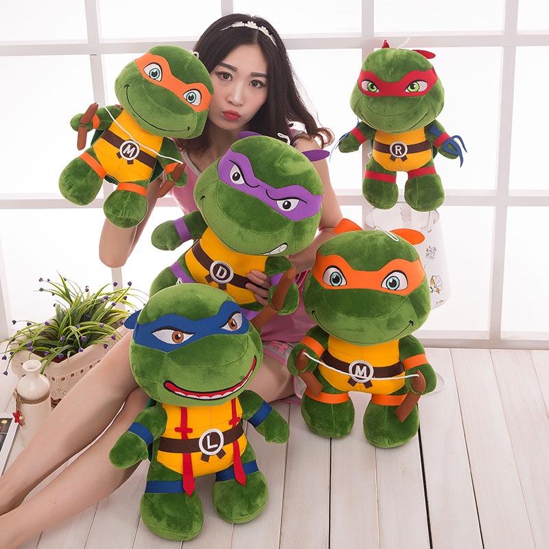 Ninja Turtle Plush Toy Crystal Super Soft Stuffed Animal For Kids, Wholesale Gifts And Collectibles