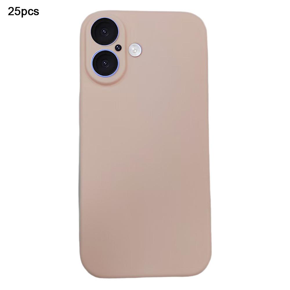 Bulk Purchasing 25Pcs For iPhone 17 Case 1.2mm TPU Matte Phone Cover