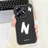 Luckly Letters For Infinix Smart 8 Cases Silicone Soft TPU Shockproof Cover For Infinix Smart 8 7 6 Smart8 Smart7 Smart6 Case