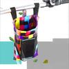 Bicycle Storage Bag Detachable Front Handlebar Basket Large Capacity Waterproof Pocket for Commuting Cycling