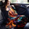 1pc Colorful Phoenix Feather Design Blanket - Home Office Outdoor Gift