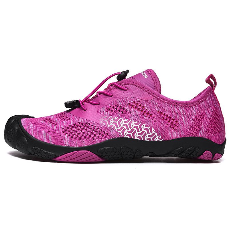 

Новые туфли для ходьбы по ручьям на толстой подошве Баотоу, мужские туфли для плавания и рафтинга, женские туфли больших размеров для пар, уличные рыболовные туфли 42 фиолетовый