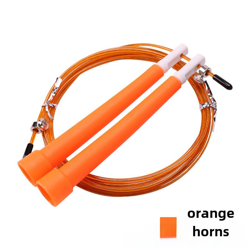 High-Speed Steel Skipping Rope for Students' Fitness and Exam Prep: Great for Indoor & Outdoor Use and Weight Training.