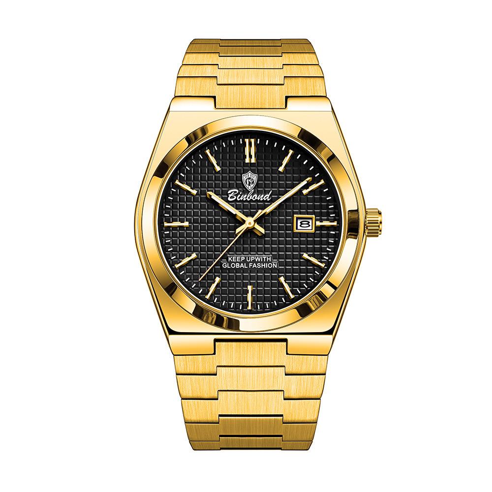 Binbang BINBOND Men's Super Player Luminous Waterproof Fashion Watch