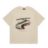 Luxury Mens Womens T-Shirt Cotton Print Streetwear Vintage Oversized Tee Unisex Top