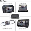 Video Parking Sensor Kit Car Reverse Backup Radar Assistance Auto Monitor Digital Display forMonitor Camera System