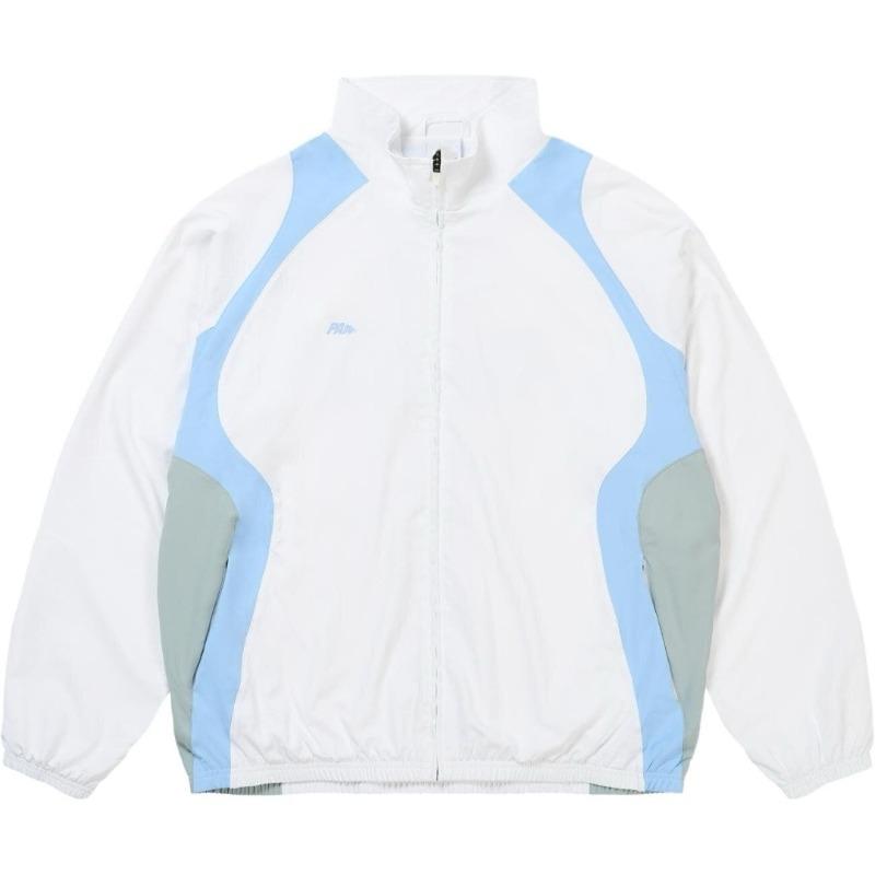 Men's and women's alphabet decal waterproof hooded zipper jacket