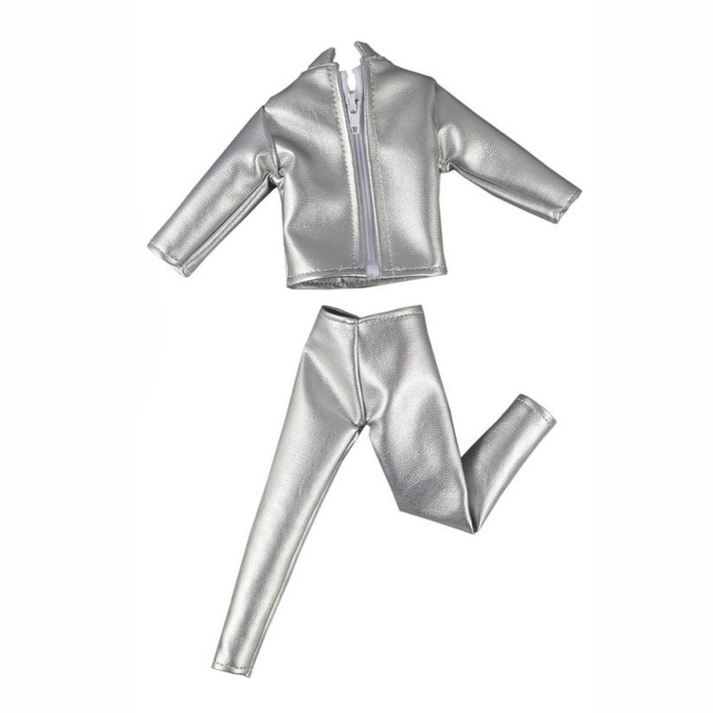8 Colors PU Leather Jacket Pants Suits For 11.5 Inch Doll/for 1/6 Male Action Figure Dolls