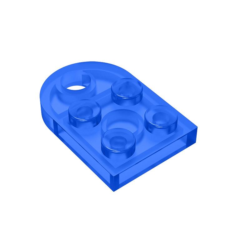 50PCS 3176 Plate Modified 2 x 3 with Hole Bricks Toys For Technical MOC Buildings Blocks Compatible High-Tech Gift