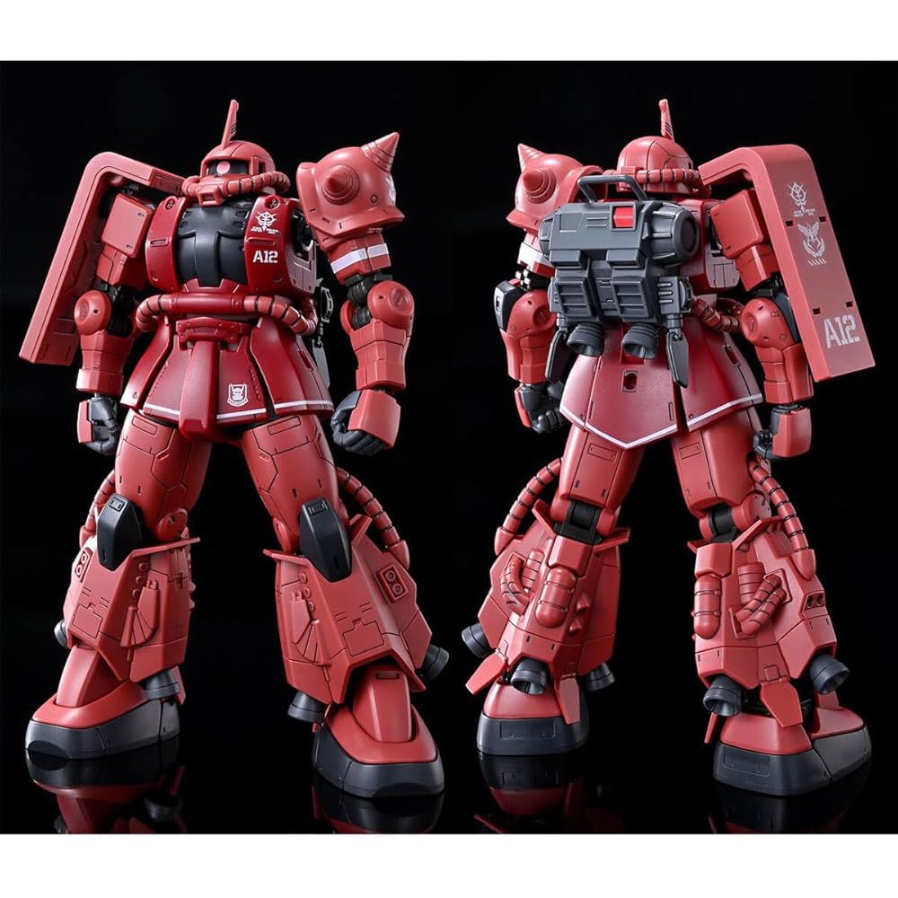 HG 1/144 Char's Custom High Mobility Zaku II Color-Coded Plastic Model Kit