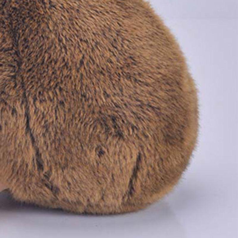 Simulation Kiwi Bird Plush Doll Stuffed Animal Soft Cuddly Toy Home Car Decor